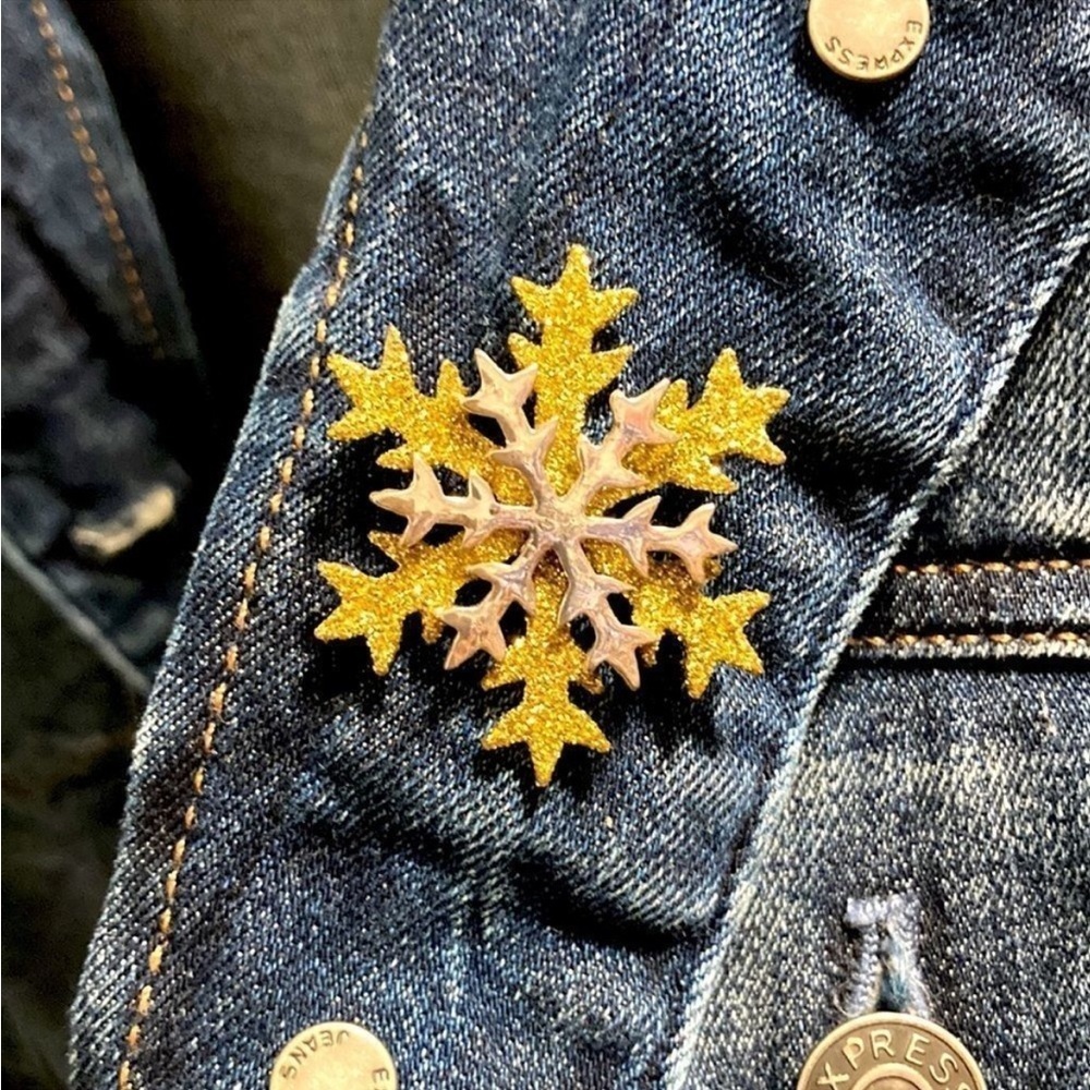 Snowflake Brooch